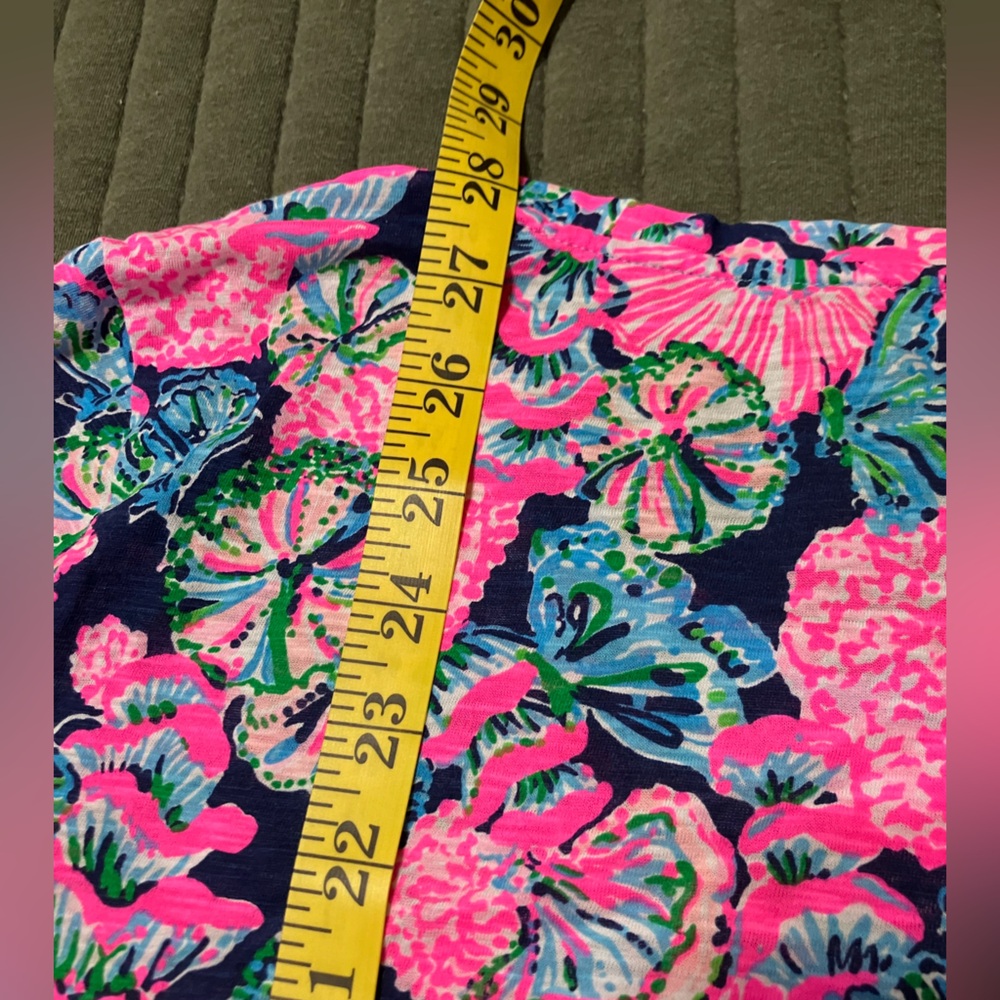 Lilly Pulitzer Etta Scoop Neck Tee - Picture 5 of 7
